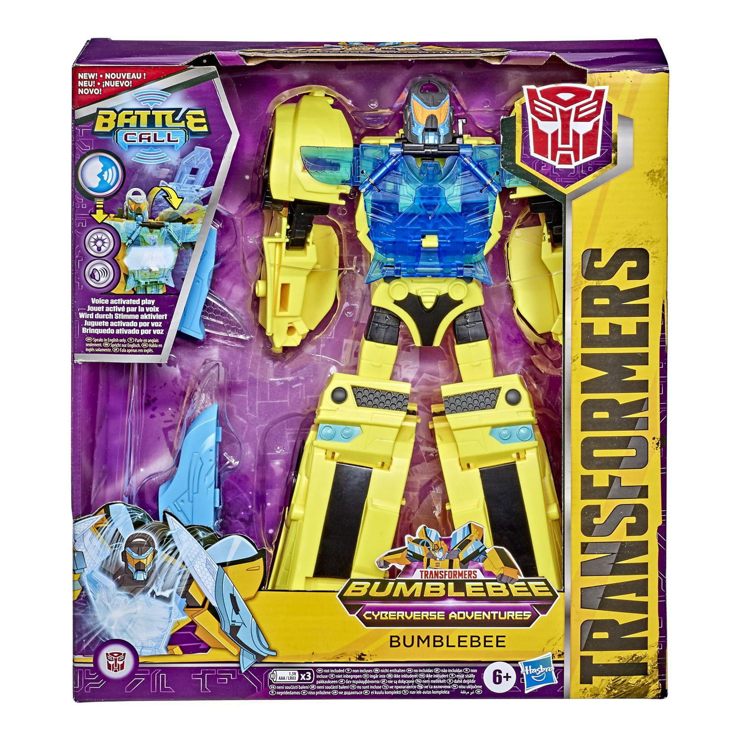 transformers battle call bumblebee target