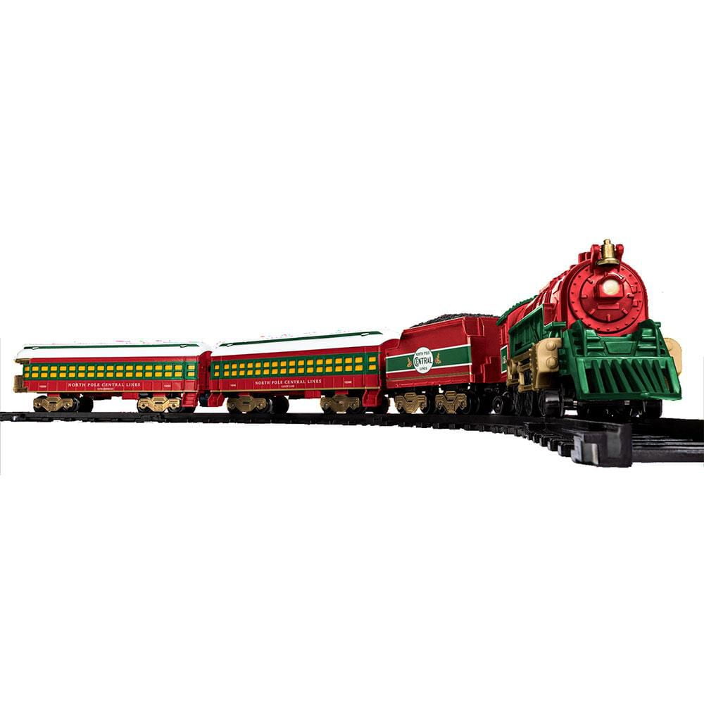 Lionel North Pole Central Battery Operated Mini Train Set Walmart