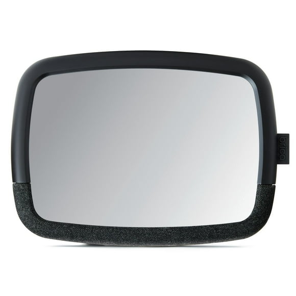 Munchkin Brica 360 Pivot Baby In-Sight Wide-Angle Adjustable Car Mirror, Crash Tested & Shatter Resistant, Black, Car Mirror