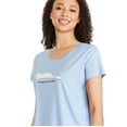 thumbnail image 2 of George Women's Scoop Neckline Sleep Tee, 2 of 6