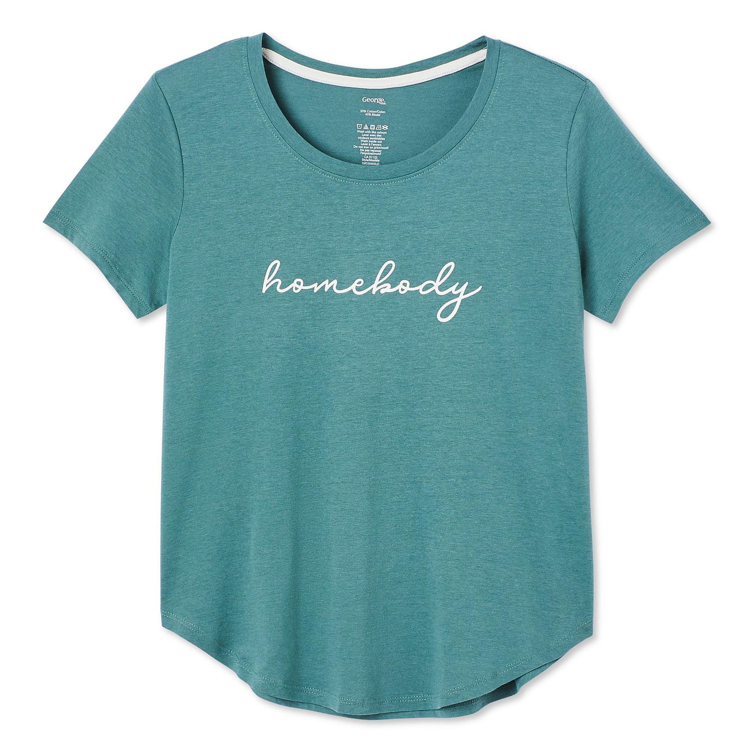 T-shirt de nuit à encolure dégagée George pour femmes