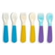 Fourchettes et cuillères Munchkin Color Reveal à changement de couleur pour tout-petits, comprend (3) fourchettes et (3) cuillères, sans BPA, lot de 6 Ustensiles pour tout-petits – image 5 sur 5