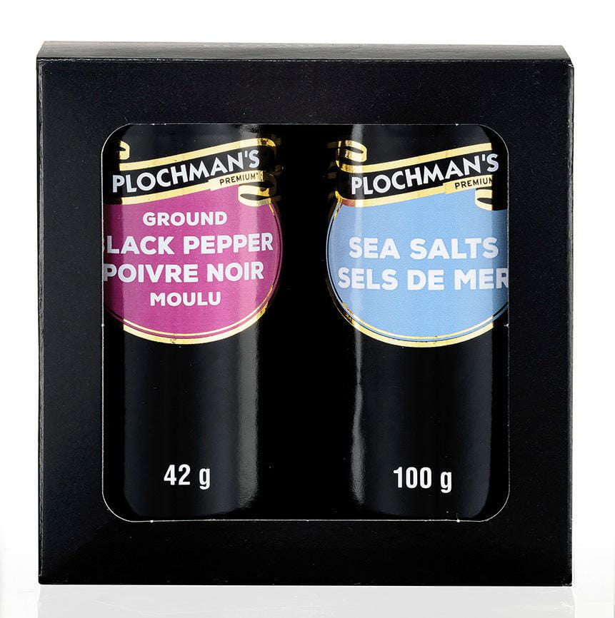 Plochman's Twinpack Sea Salts & Ground Black Pepper Walmart Canada