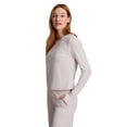 thumbnail image 2 of Reebok Women’s Nova Long Sleeve Crop Top, 2 of 6