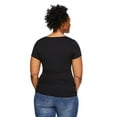 thumbnail image 3 of Paisley Sky Maternity Short Sleeve V-Neck Tee, 3 of 6