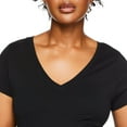 thumbnail image 4 of Paisley Sky Maternity Short Sleeve V-Neck Tee, 4 of 6