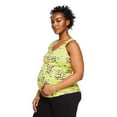 thumbnail image 2 of Paisley Sky Maternity Snap Henley Tank, 2 of 6