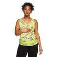 thumbnail image 1 of Paisley Sky Maternity Snap Henley Tank, 1 of 6