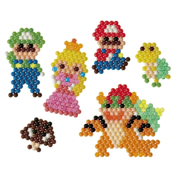 Aquabeads Super Mario Character Set, Complete Arts & Crafts Kit for  Children 