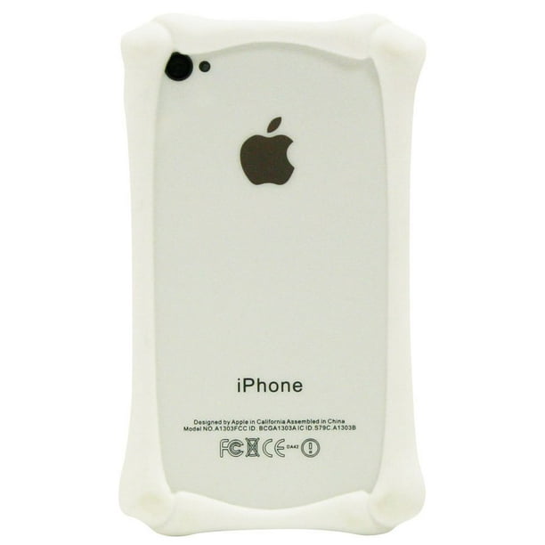 Étui pour iPhone 4 / 4s d’Exian - pare-chocs en silicone
