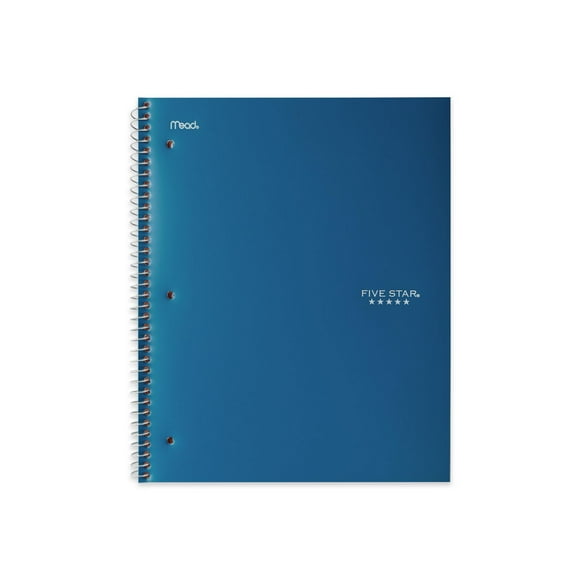 Five Star® Quad-Ruled 1 Subject 200pg Notebook, 1 Subject Quad Notebook
