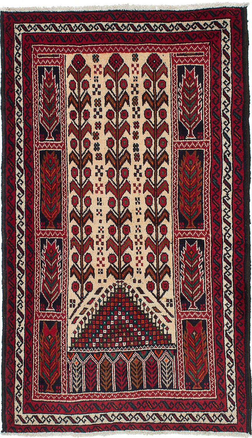 ECARPETGALLERY Finest Baluch Rug 3'5