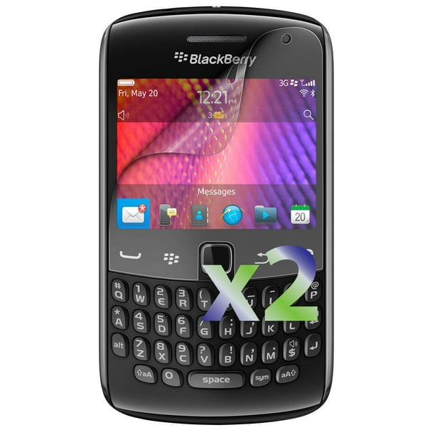 Protecteur d'écran Exian pour Blackberry Curve 9360 - anti-reflet, 2 pièces