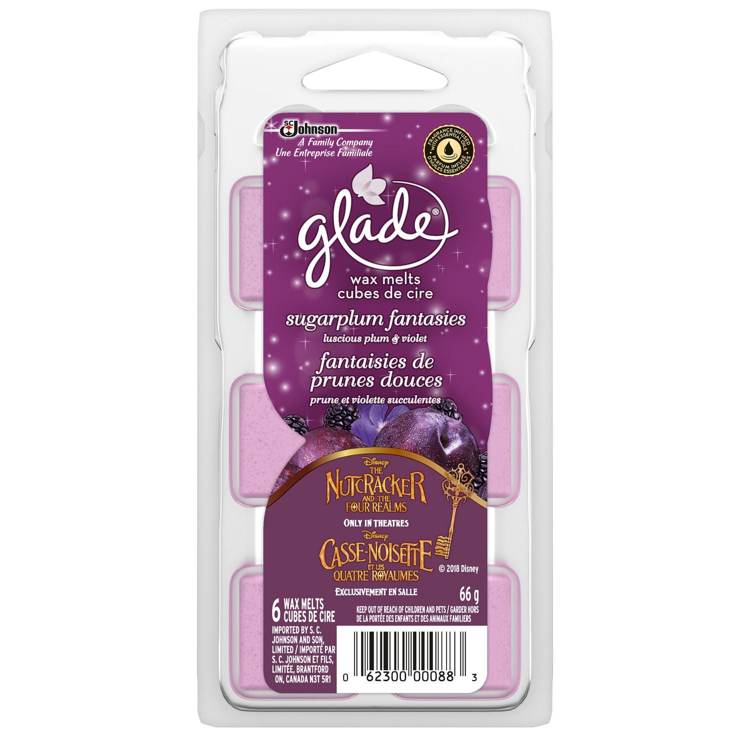 Glade® Holiday Wax Melts Refills - Sugarplum Fantasies - Walmart.ca