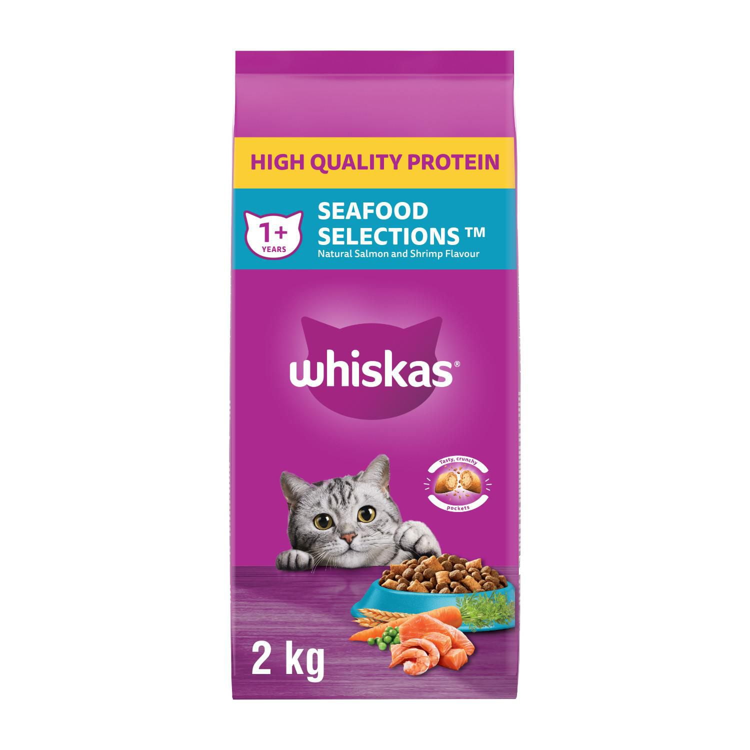 whiskas choice cuts seafood selections