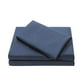Ensemble de draps en microfibre doux et facile d'entretien Mainstays – Solide Tailles: 1 place, 2 places et grand lit – image 1 sur 4