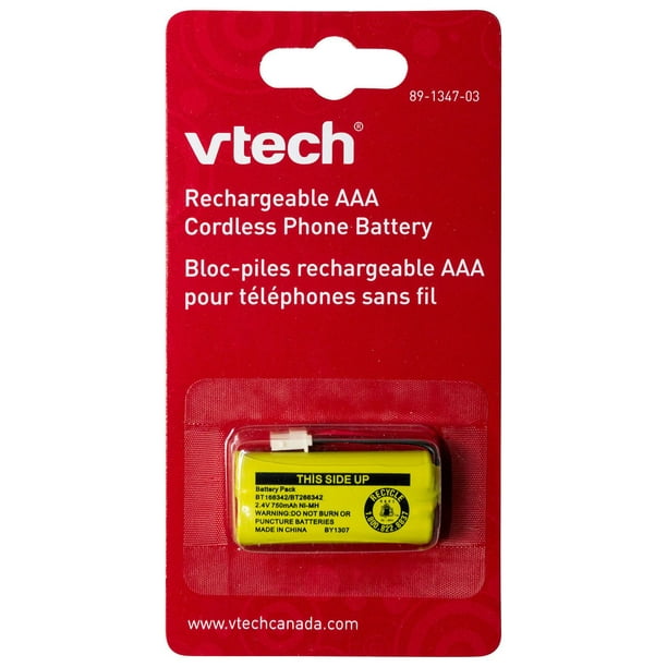 VTech BT266342 Bloc-piles rechargeable AAA pour téléphones sans fil