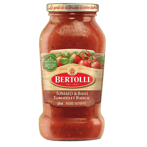 Bertolli Tomato And Basil Pasta Sauce, 630ml Walmart.ca
