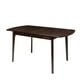 Table oblongue extensible Dillon de CorLiving en bois couleur cappuccino pour salle à manger – image 2 sur 8