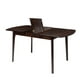 Table oblongue extensible Dillon de CorLiving en bois couleur cappuccino pour salle à manger – image 3 sur 8