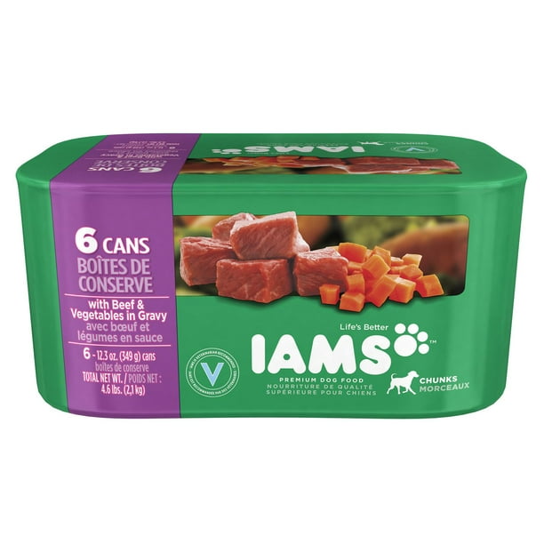 IAMS™ ProActive Health™Morceaux avec bœuf et légumes en sauce