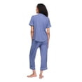 thumbnail image 3 of Pyjama 2 pièces avec capri Iyla pour femmes, 3 of 6