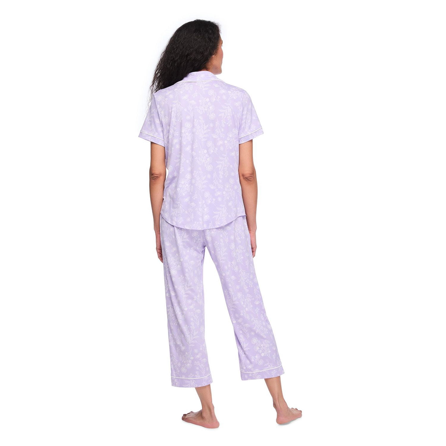 Pyjama 2 pièces avec capri Iyla pour femmes