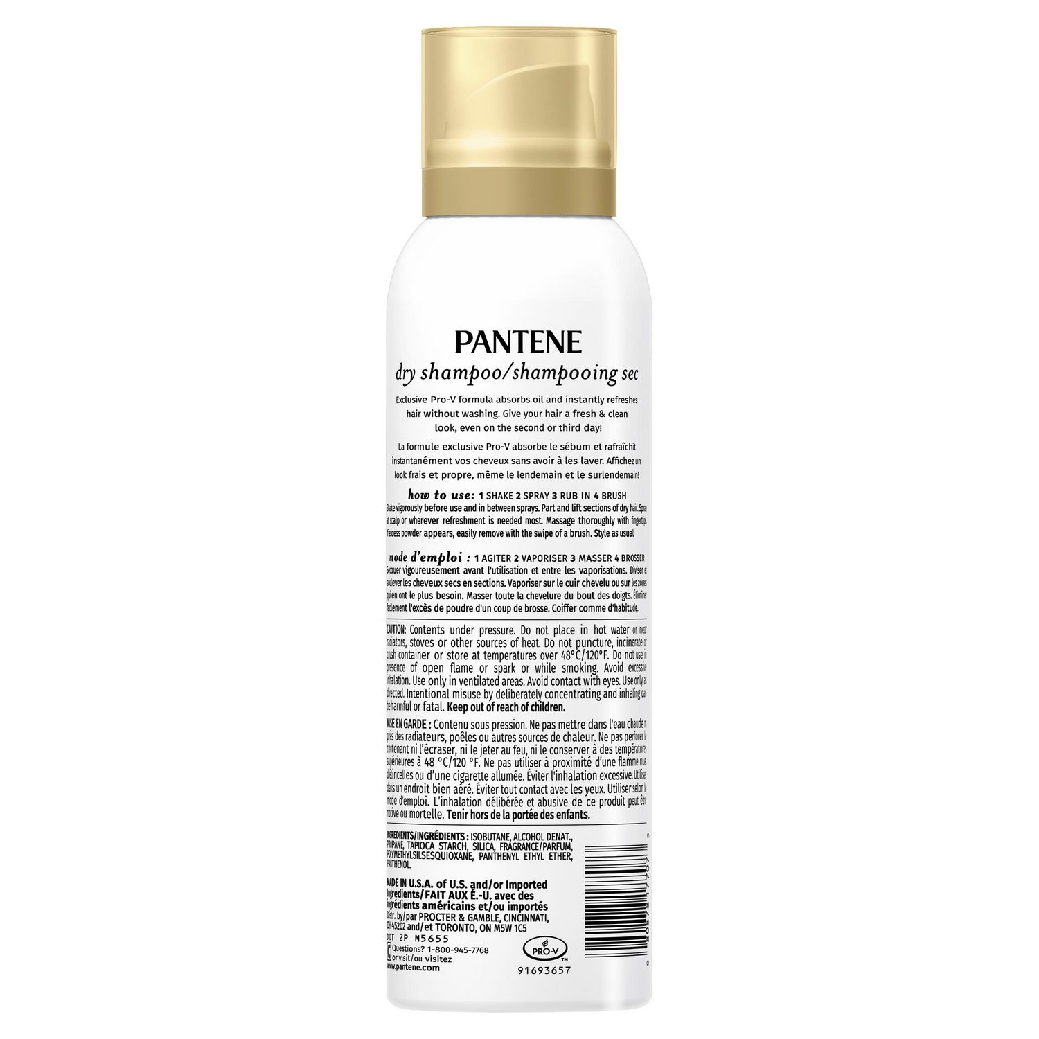 Pantene Pro V Dry Shampoo Clean And Fresh Walmart Canada