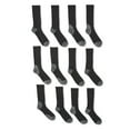 thumbnail image 1 of Athletic Works Men's Crew Socks 12-Pack, 1 of 1