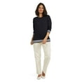 thumbnail image 3 of CHAPS PULLOVER TOP, 3 of 4