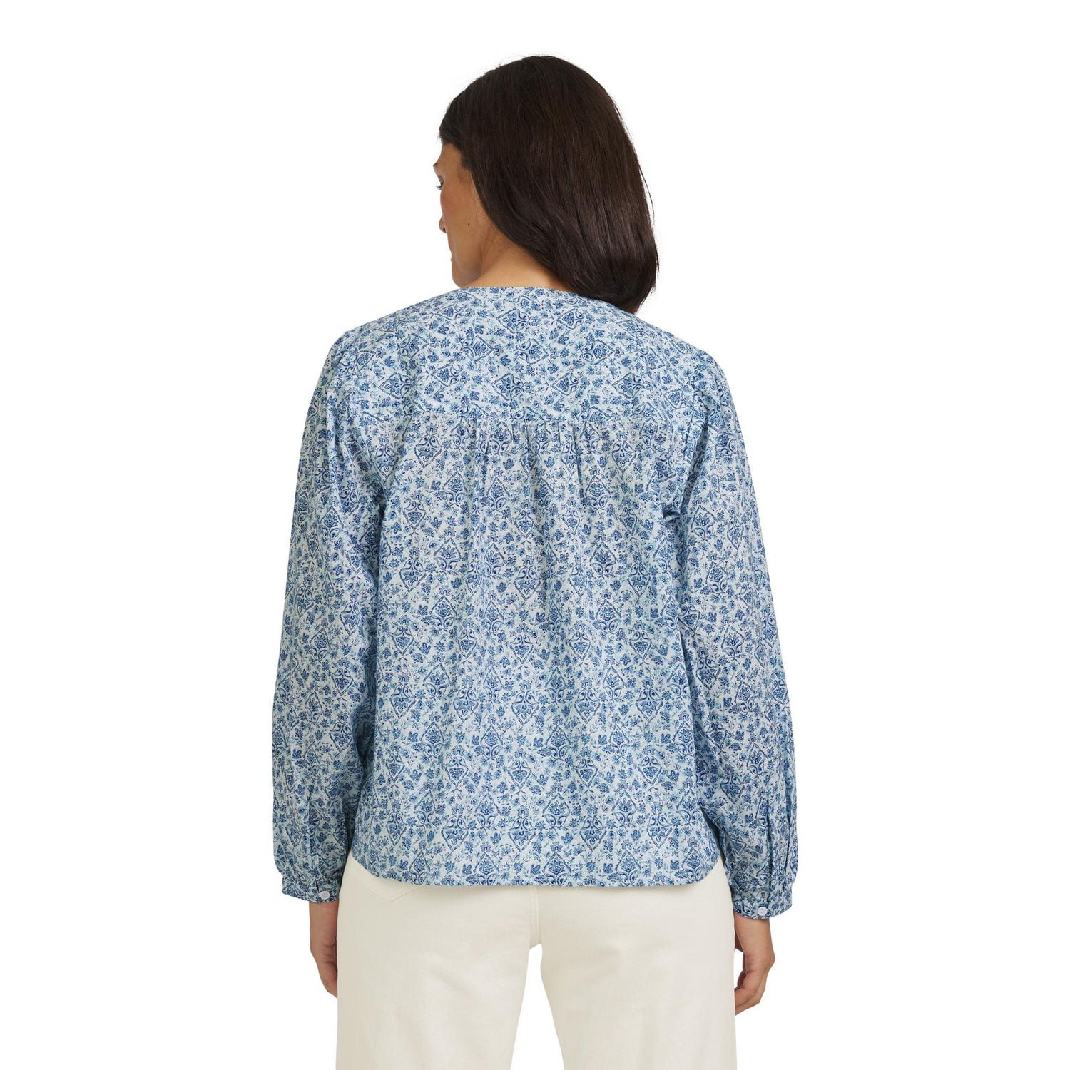 CHAPS L/S BLOUSE
