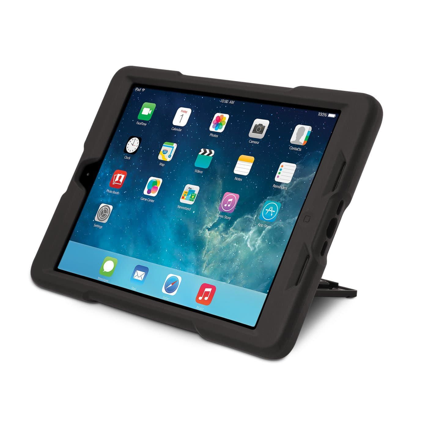 Kensington Blackbelt 2nd Degree Rugged Case for iPad Air, Black ...