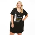 thumbnail image 1 of George Plus Women's V-Neckline Nightshirt, 1 of 6