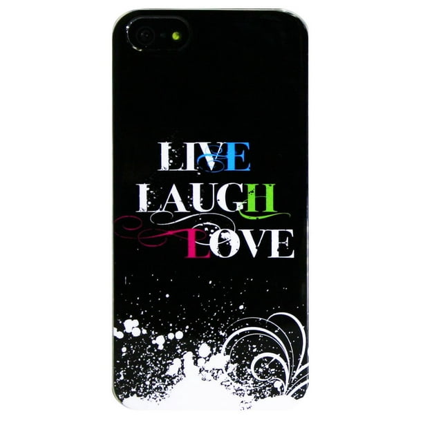 Étui pour iPhone SE/5/5s d’Exian - Vivre, rire, aimer 2