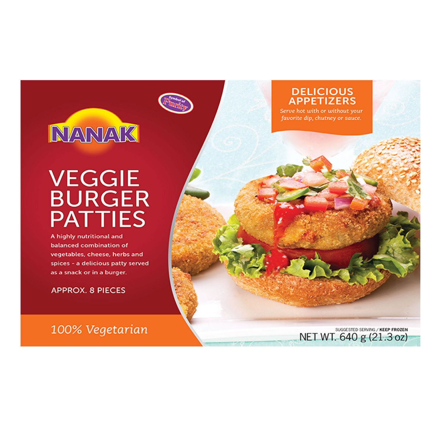Nanak Veggie Burger Patties Walmart Canada