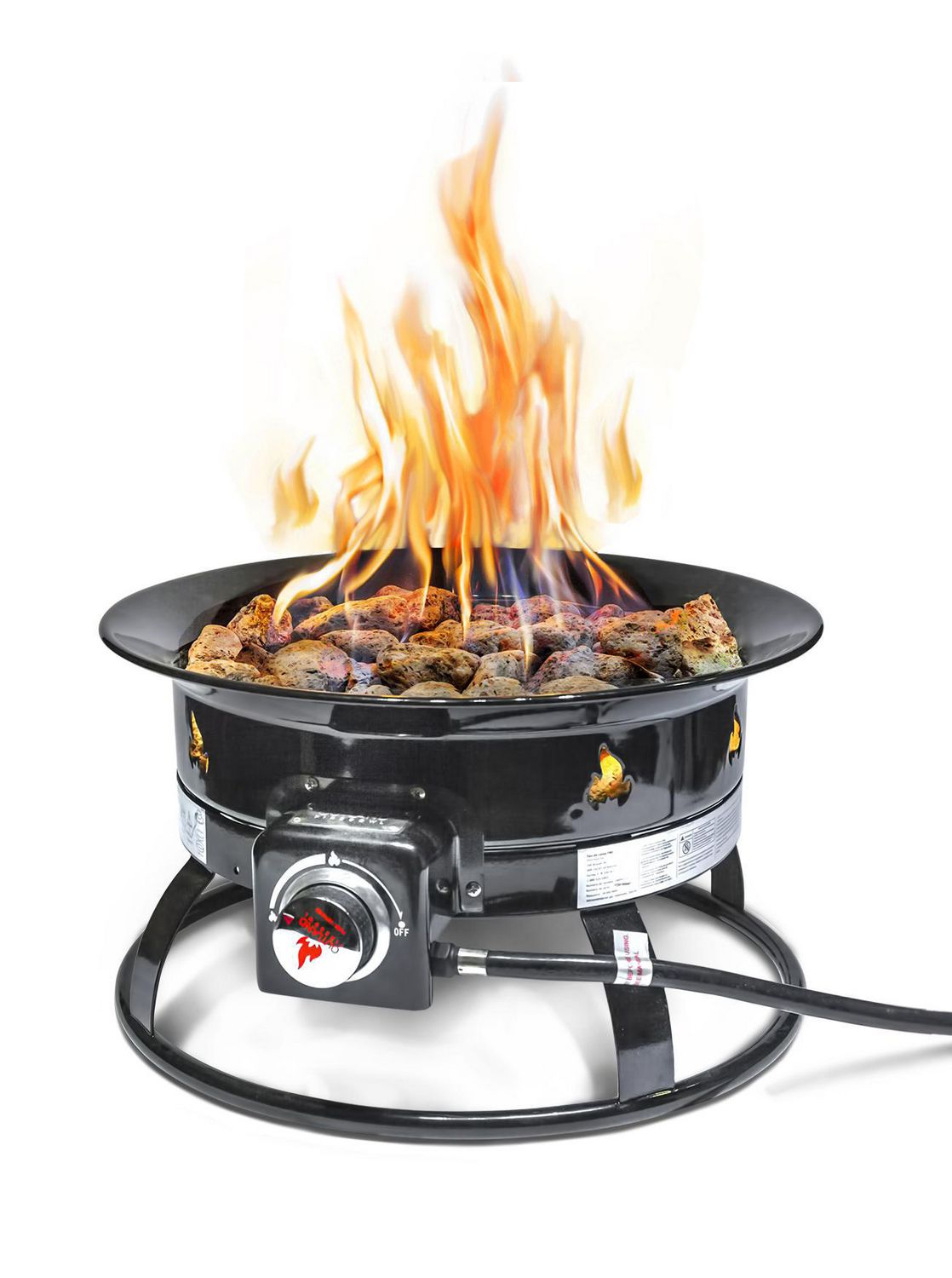 Outland Firebowl Portable Propane Fire, Cooking Over Propane Fire Pit