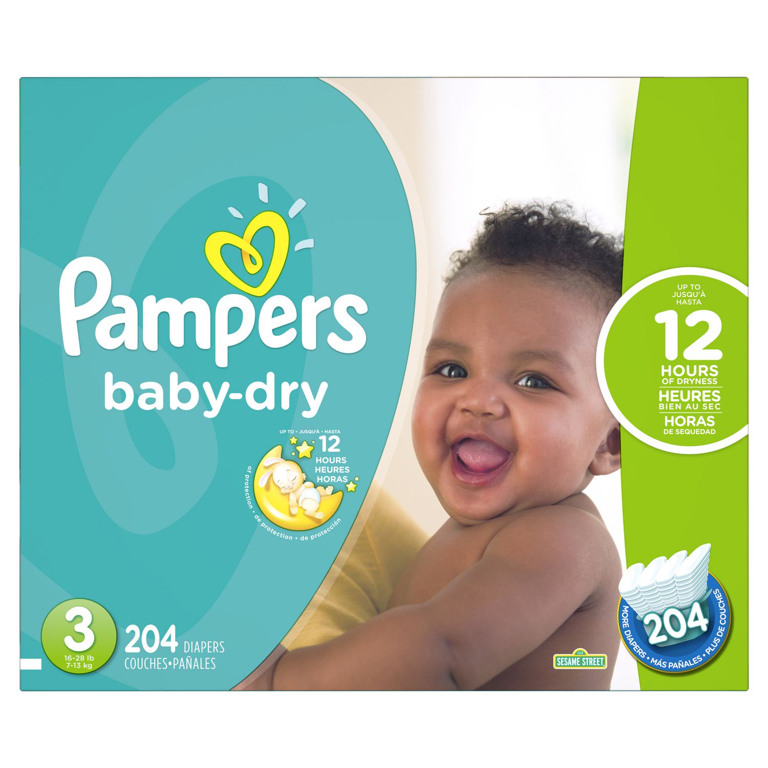 Pampers Paw Patrol Baby Dry Nappies Size 3, 234 Pack – Nonynana