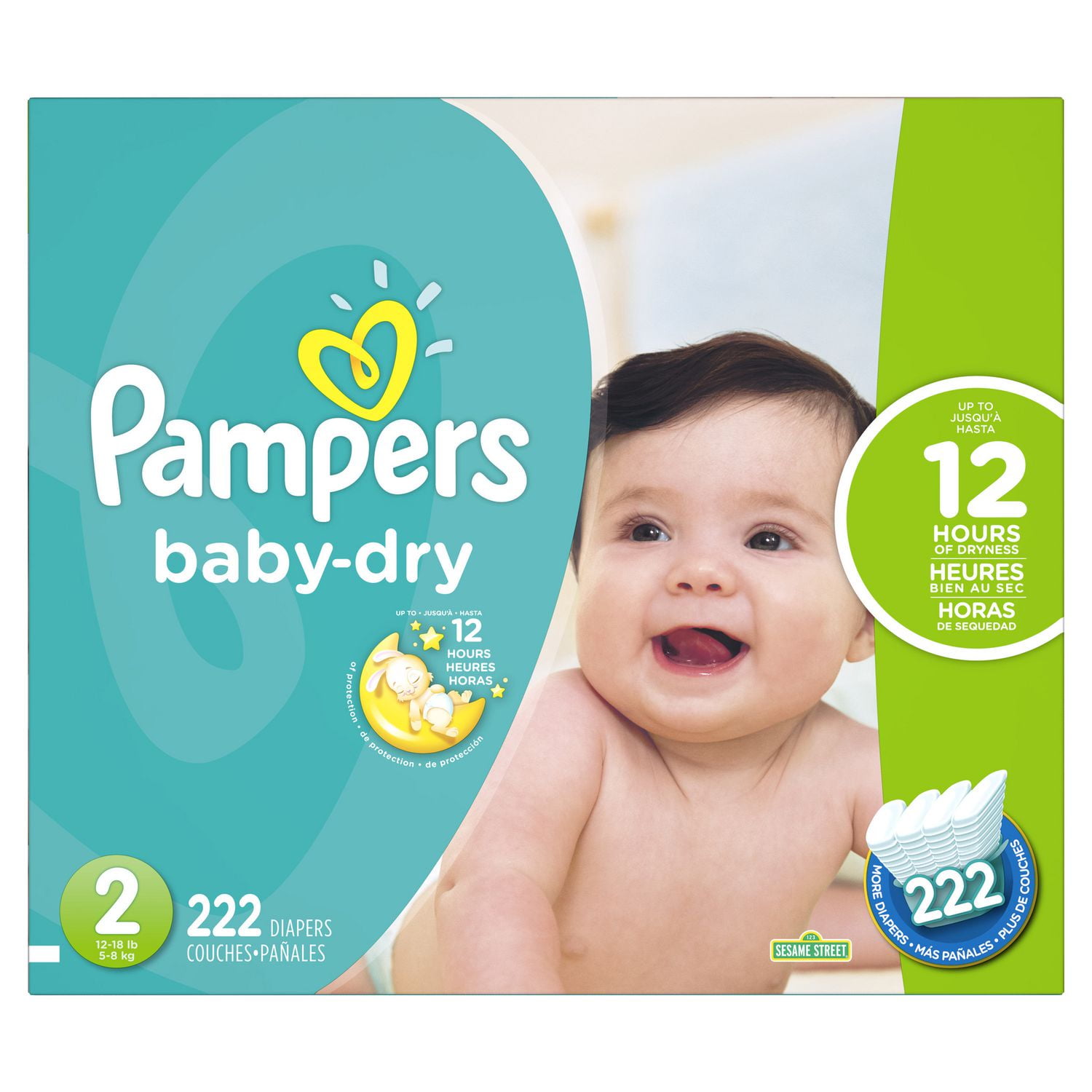 Couches Seches Pour Bebe De Pampers De Format Economique Plus Walmart Canada