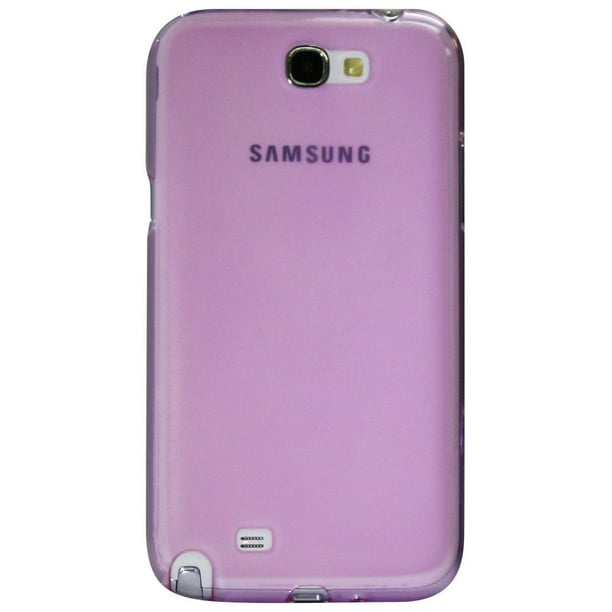 Étui transparent Exian pour Samsung Galaxy Note 2 - violet