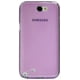 Étui transparent Exian pour Samsung Galaxy Note 2 - violet – image 1 sur 2