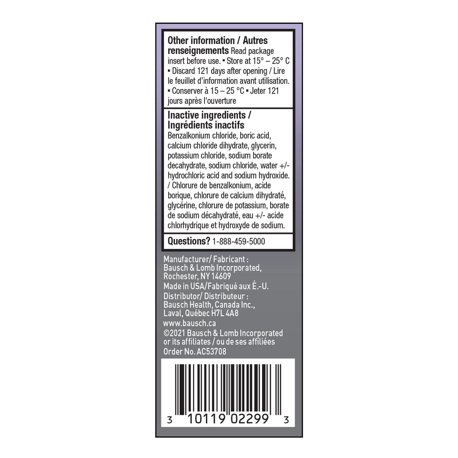 Gouttes oculaires antirougeur de LUMIFY Format Économique 7.5 mL Format Économique