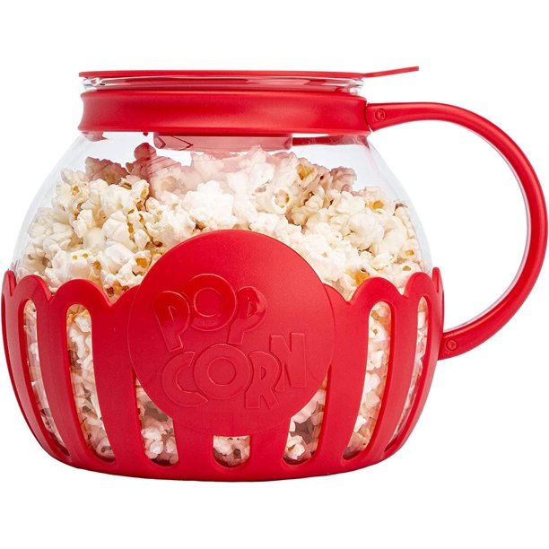 Ecolution Patented Microwave MicroPop Popcorn Popper, Borosilicate