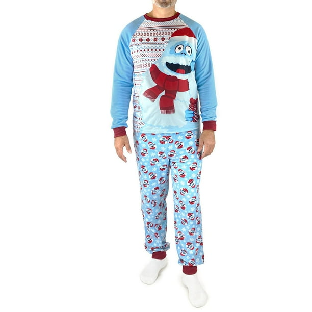 Rudolph the Red-Nosed Reindeer Matching Family Men's 2-Piece PJ Set ...