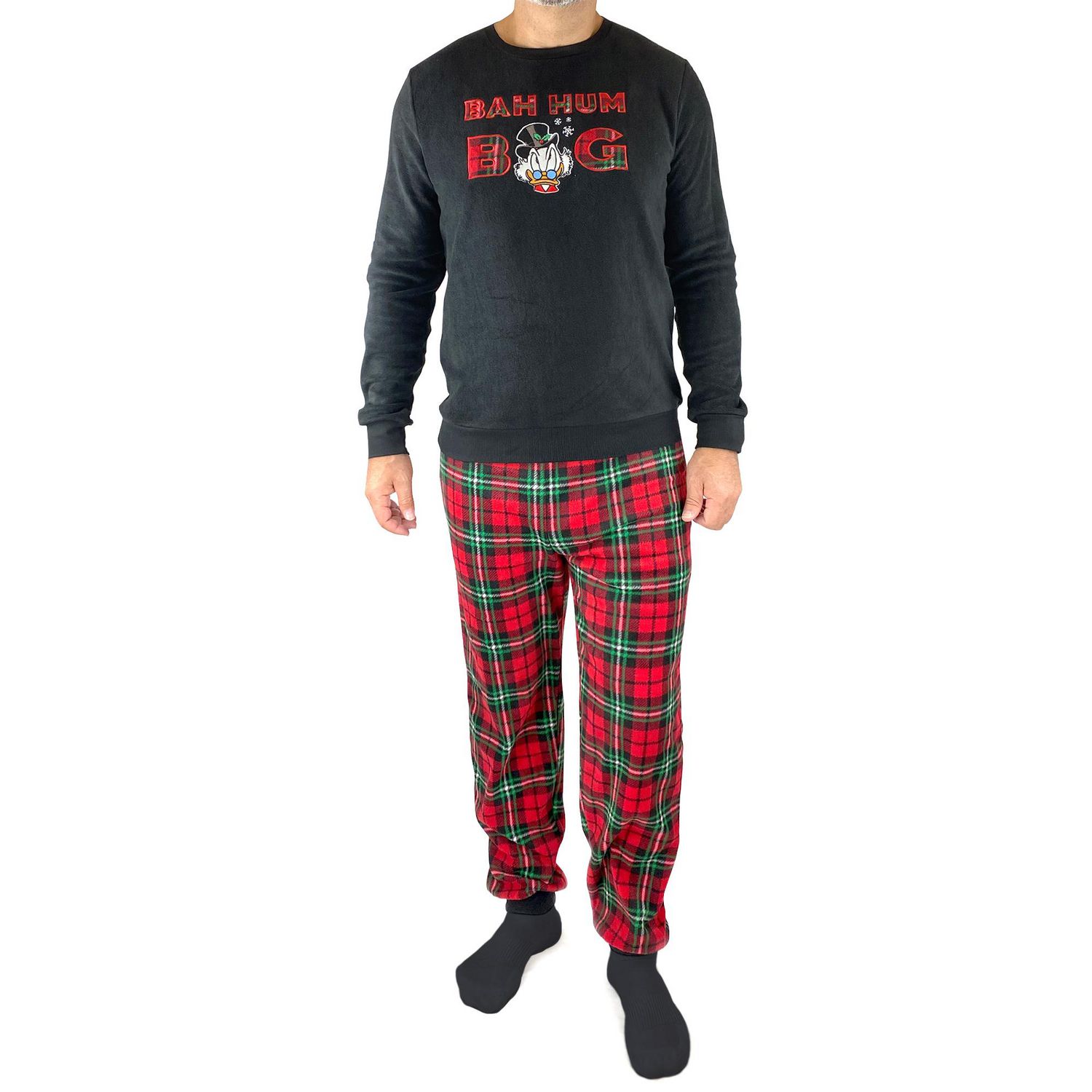 Intimo Men's Wrangler Lumberjack Plaid Cozy Plush Sleep Pants