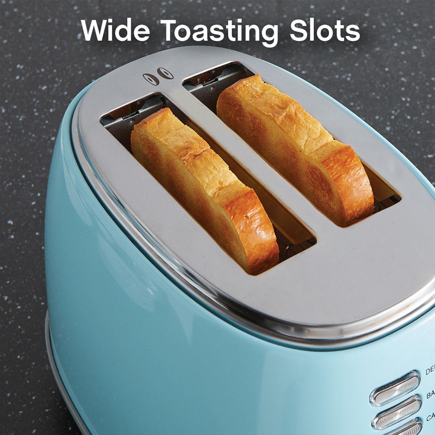 Blue toaster 2 slice best sale