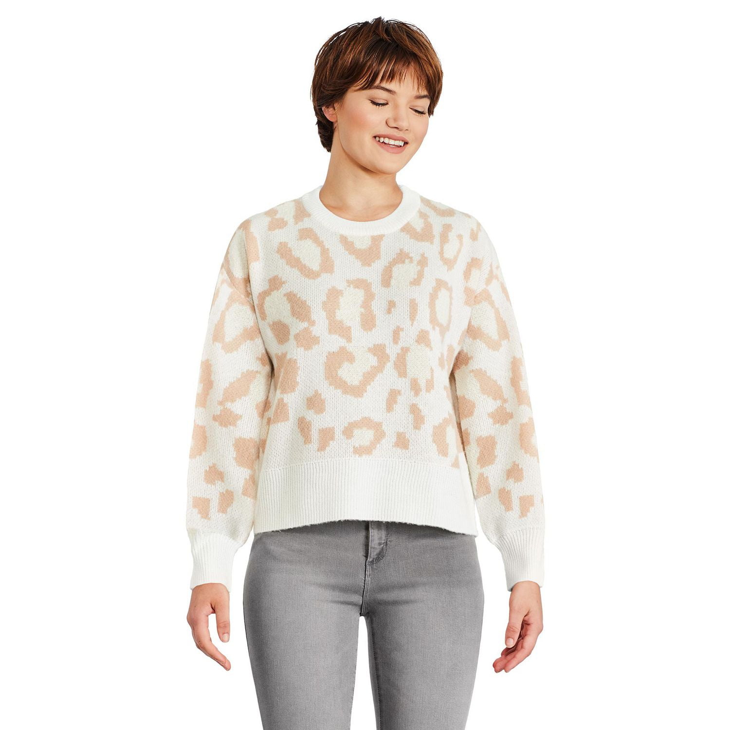 George Women s Knit Sweater Walmart