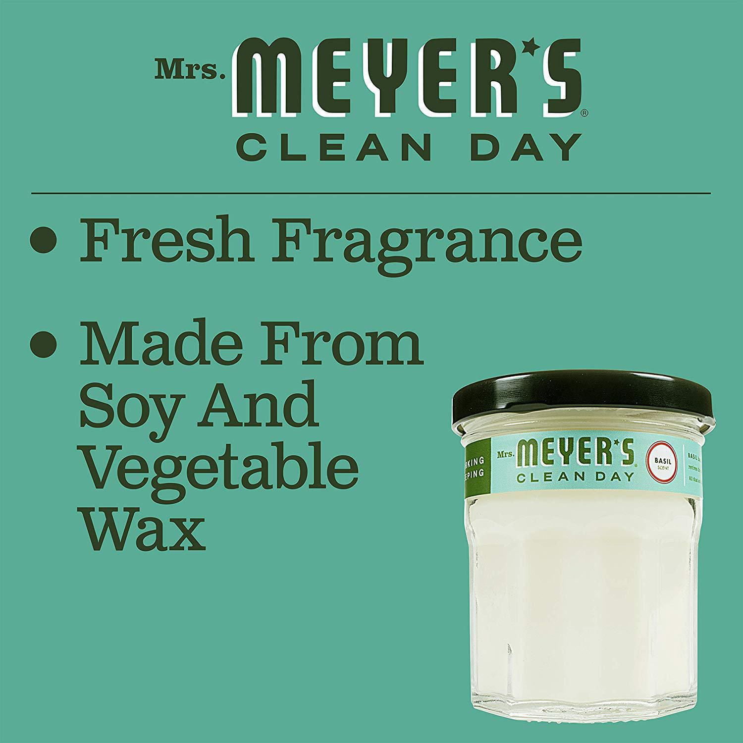 Mrs. Meyer's Clean Day Scented Soy Candle, Basil