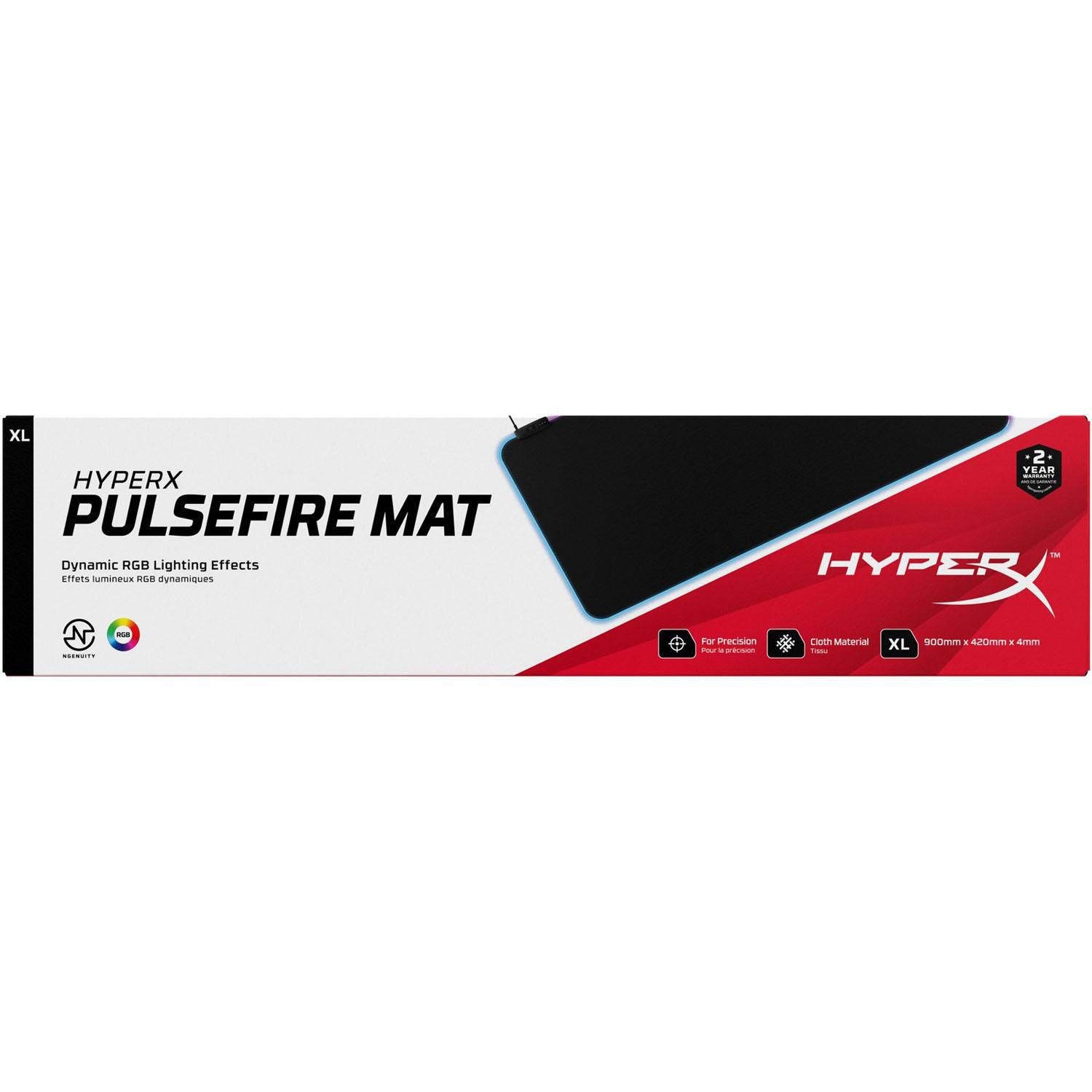 HyperX Pulsefire Mat – Tapis de souris Gaming RGB (XL)