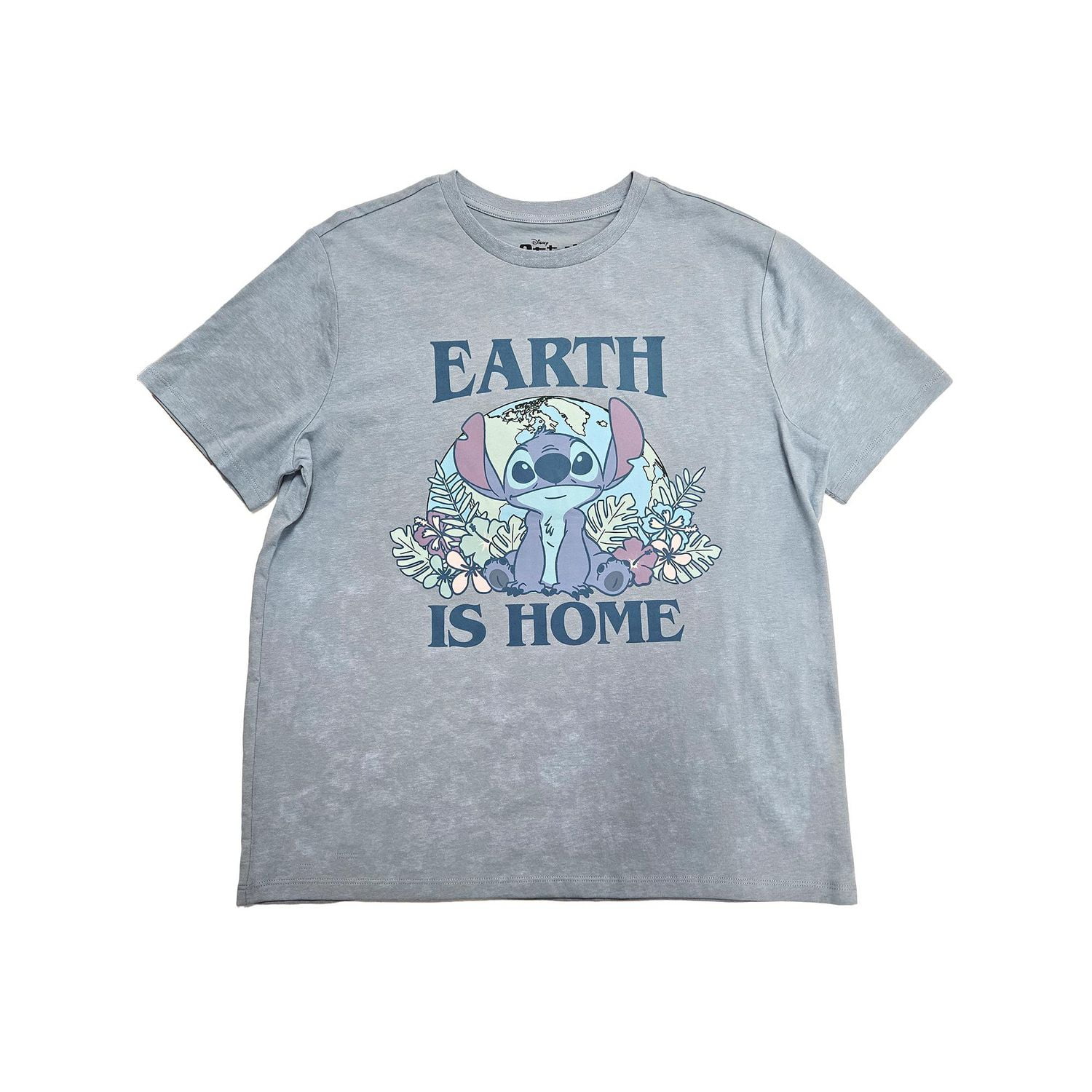 Disney Lilo and Stitch Ladies Earth is Home Boyfriend Tee