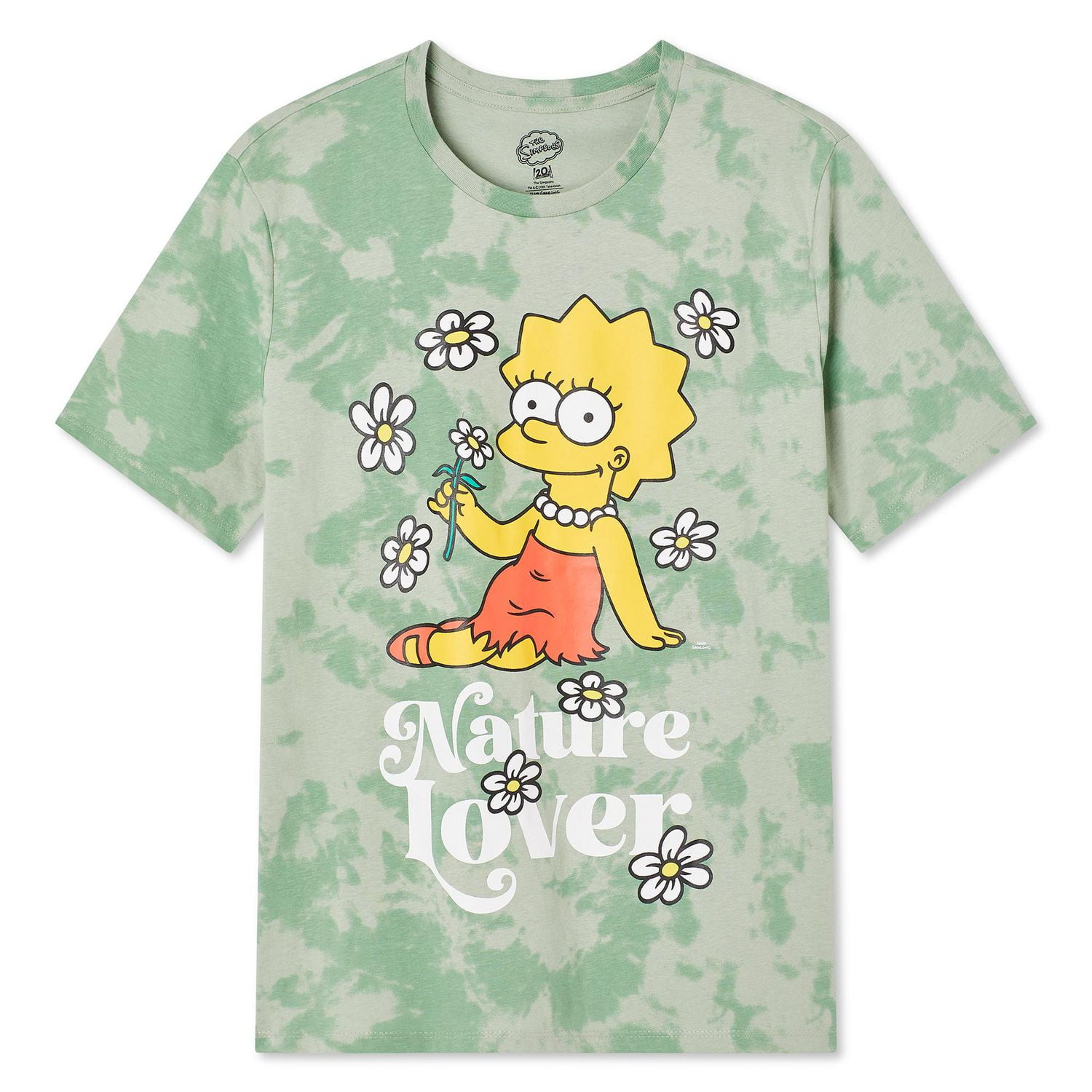 T-shirt Earth Tree Les Simpsons pour femmes